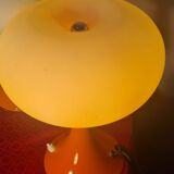 Pair of Prisma Mushroom Table Lamps 1975 to 80, Ufo A Space 30x22