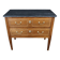 Small regional walnut commode, louis xvi style – early 19th century