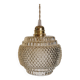 Diamond amber pendant light