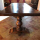 Massive oak monastery table