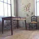Table de ferme en noyer
