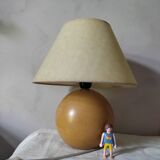 Wooden ball lamp