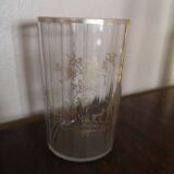 High crystal and gilding glass - Late 18th century early 19th