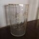 High crystal and gilding glass - Late 18th century early 19th
