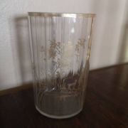 High crystal and gilding glass - Late 18th century early 19th