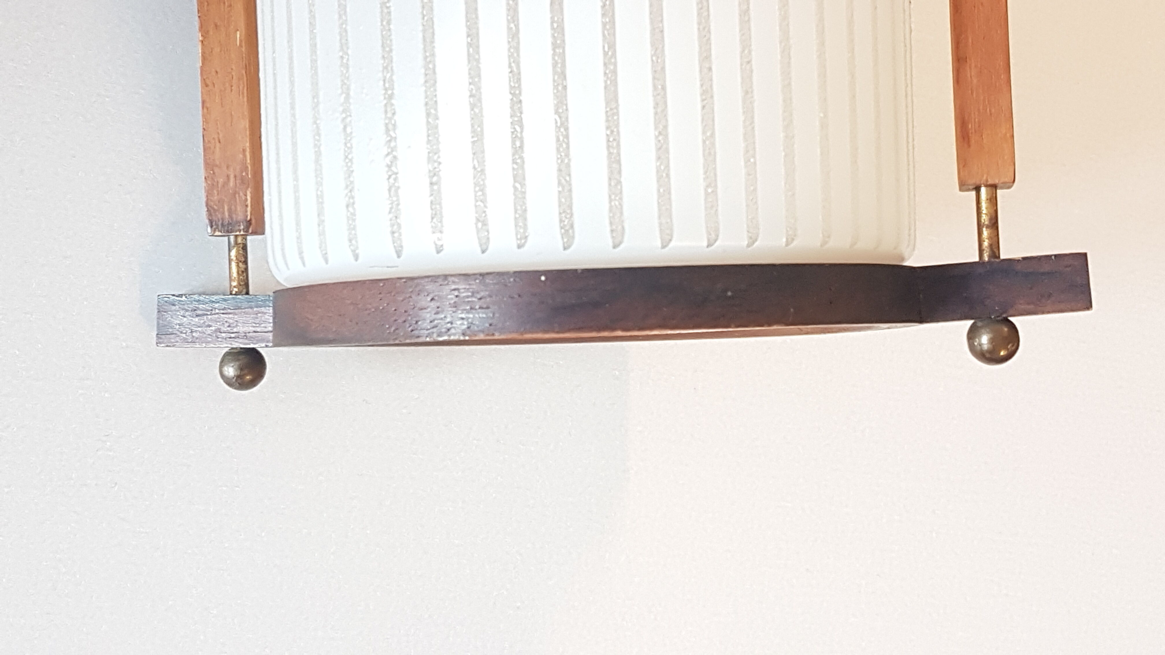 Art deo hanging lamp 1950