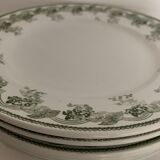 7 dessert plates Moulin des Loups et Hamage, Violetta