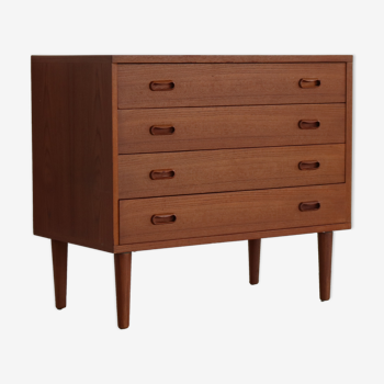 Vintage teak chest of drawers from Denmark