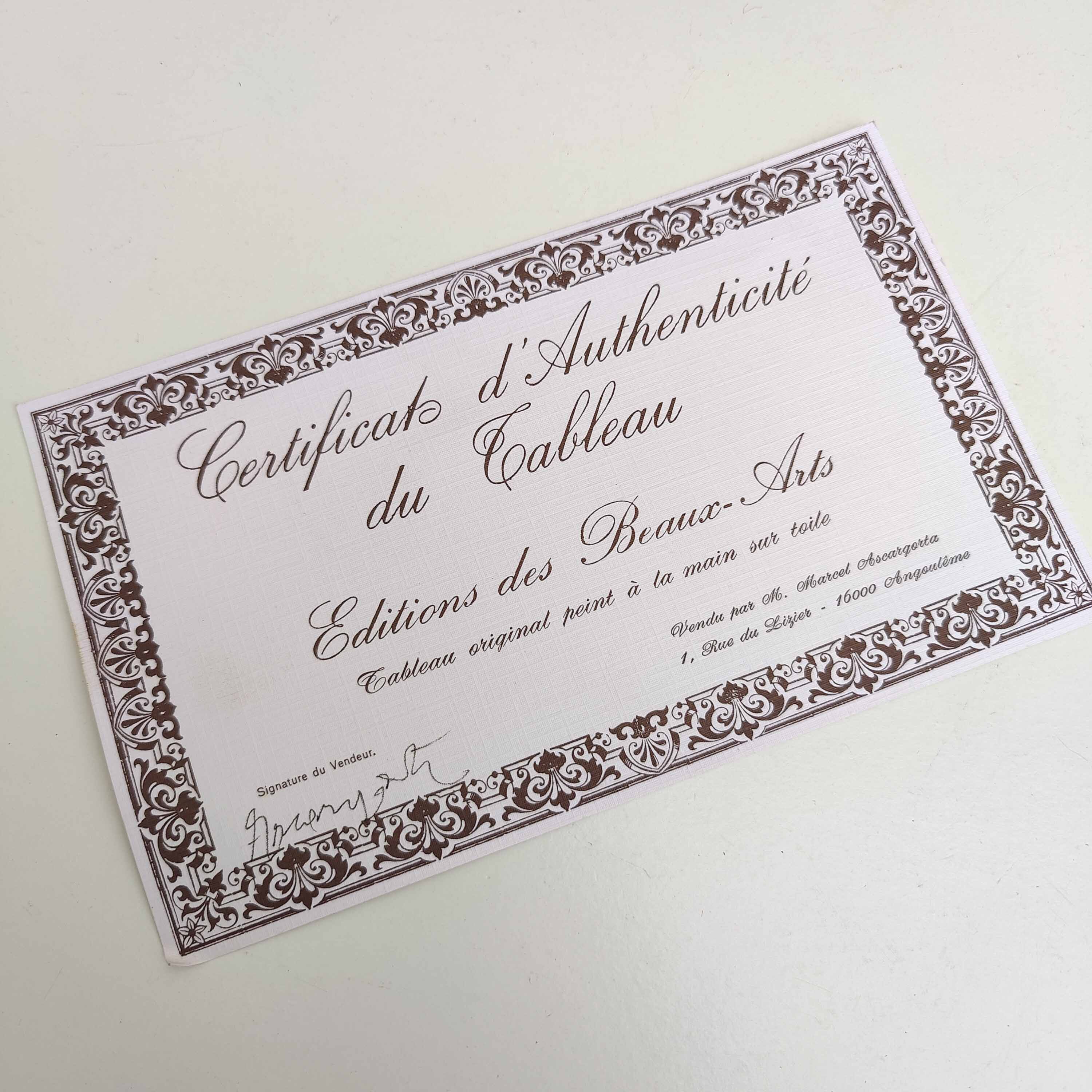 Painting painting bouquet of flowers