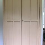 Old vintage Parisian wardrobe