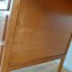 solid wood desk, 1970s