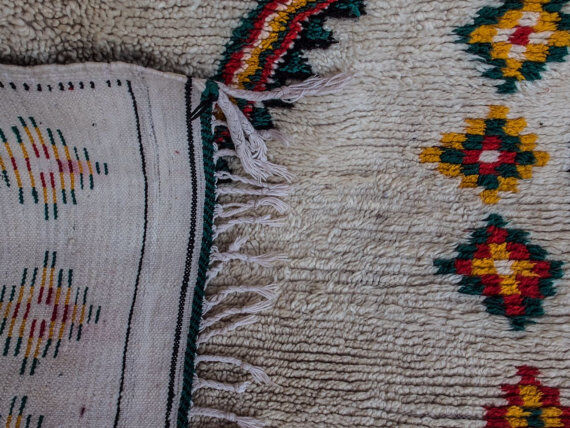 Azilal, 240 x 123 authentic hand made wool rug