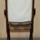 Antique Indo-Anglo elephant folding military chair circa 1890