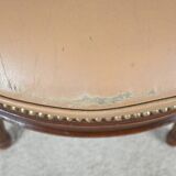 Fauteuil de Bureau Pivotant en Hêtre, style Louis XVI – Fin XIXe