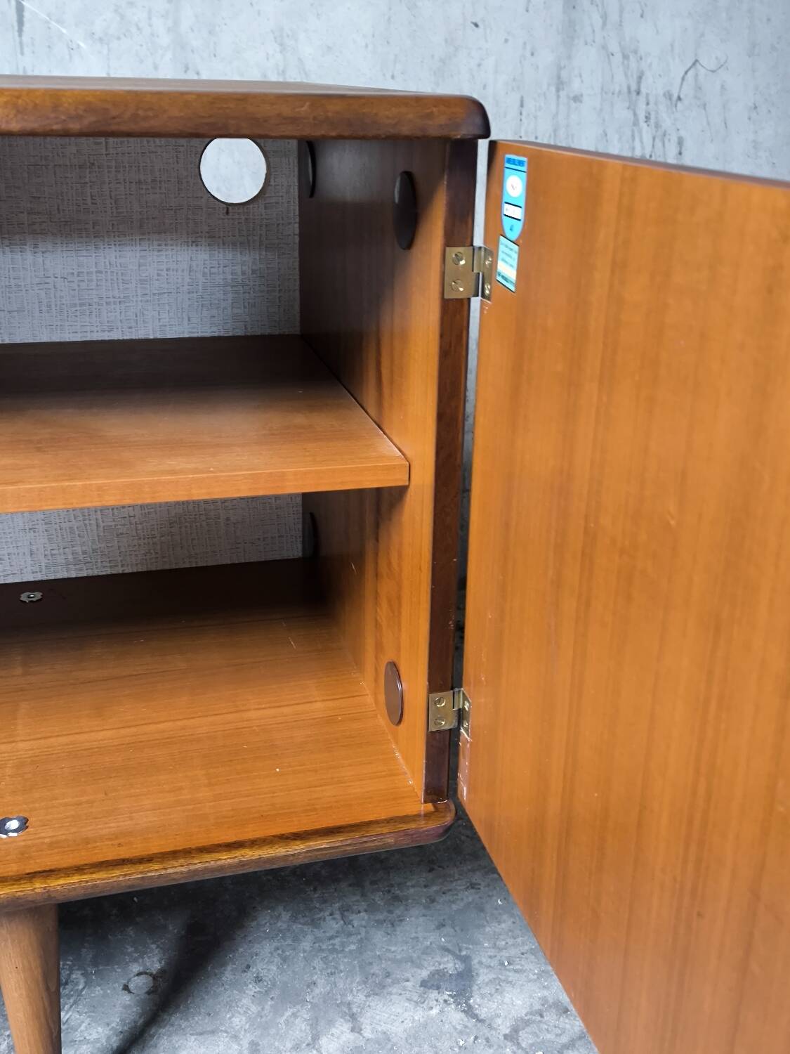 Enfilade scandinave vintage en palissandre