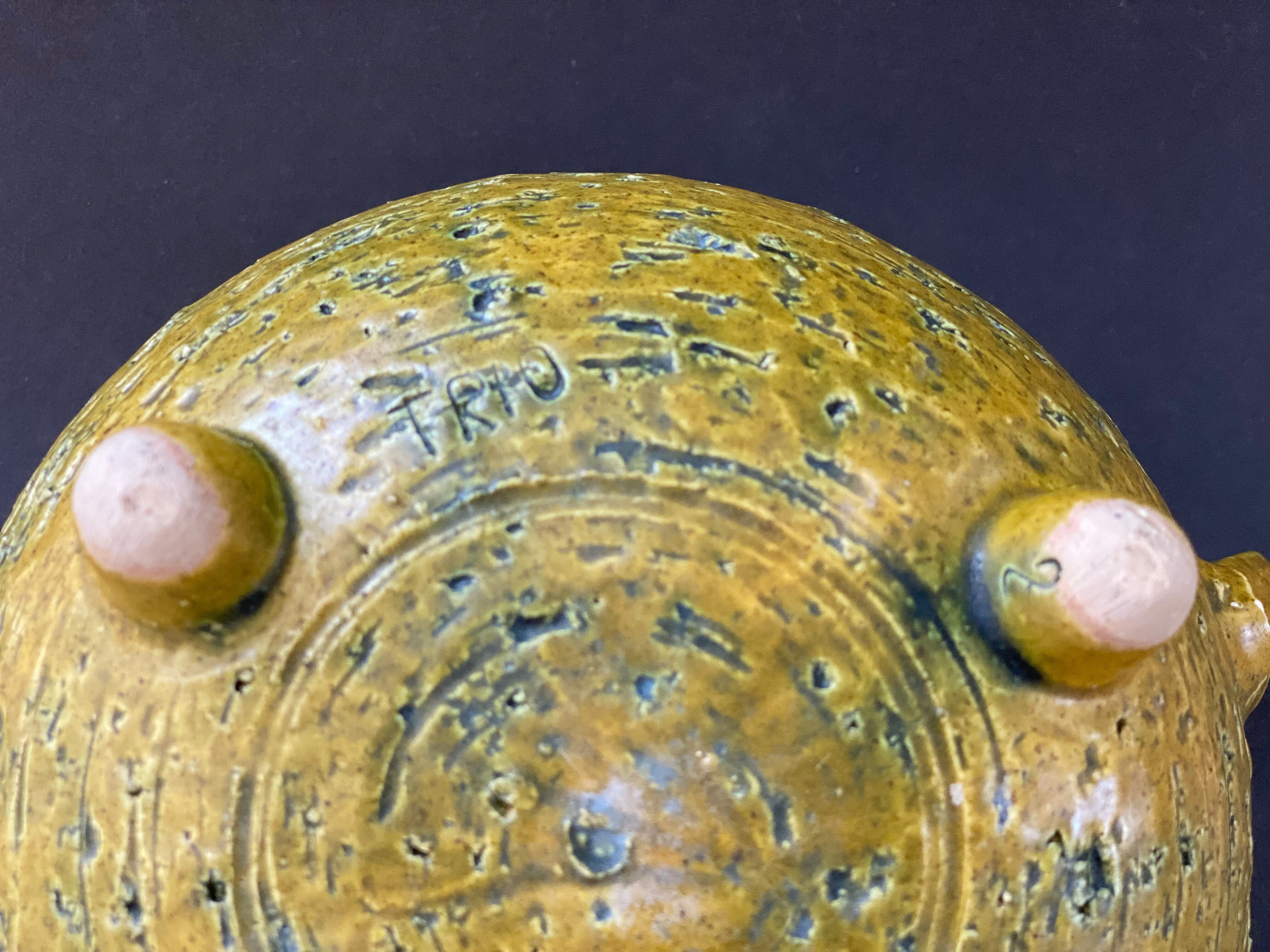 Vintage ceramic planter / flower pot / bowl