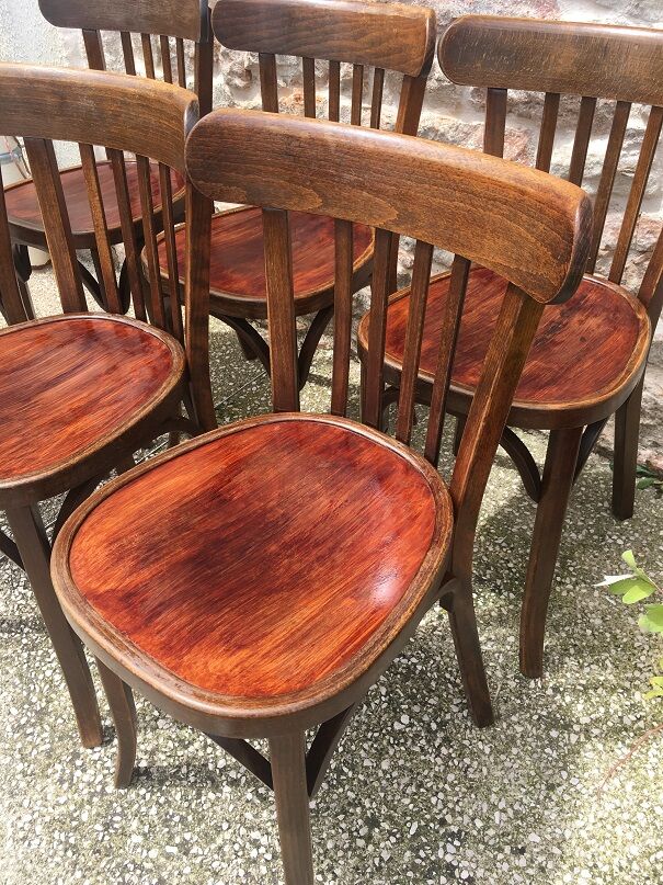 Set of 6 Baumann chairs