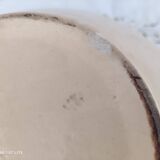 Salad bowl 30s earthenware K&G Lunéville model Denise