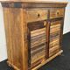Small buffet in old wood
