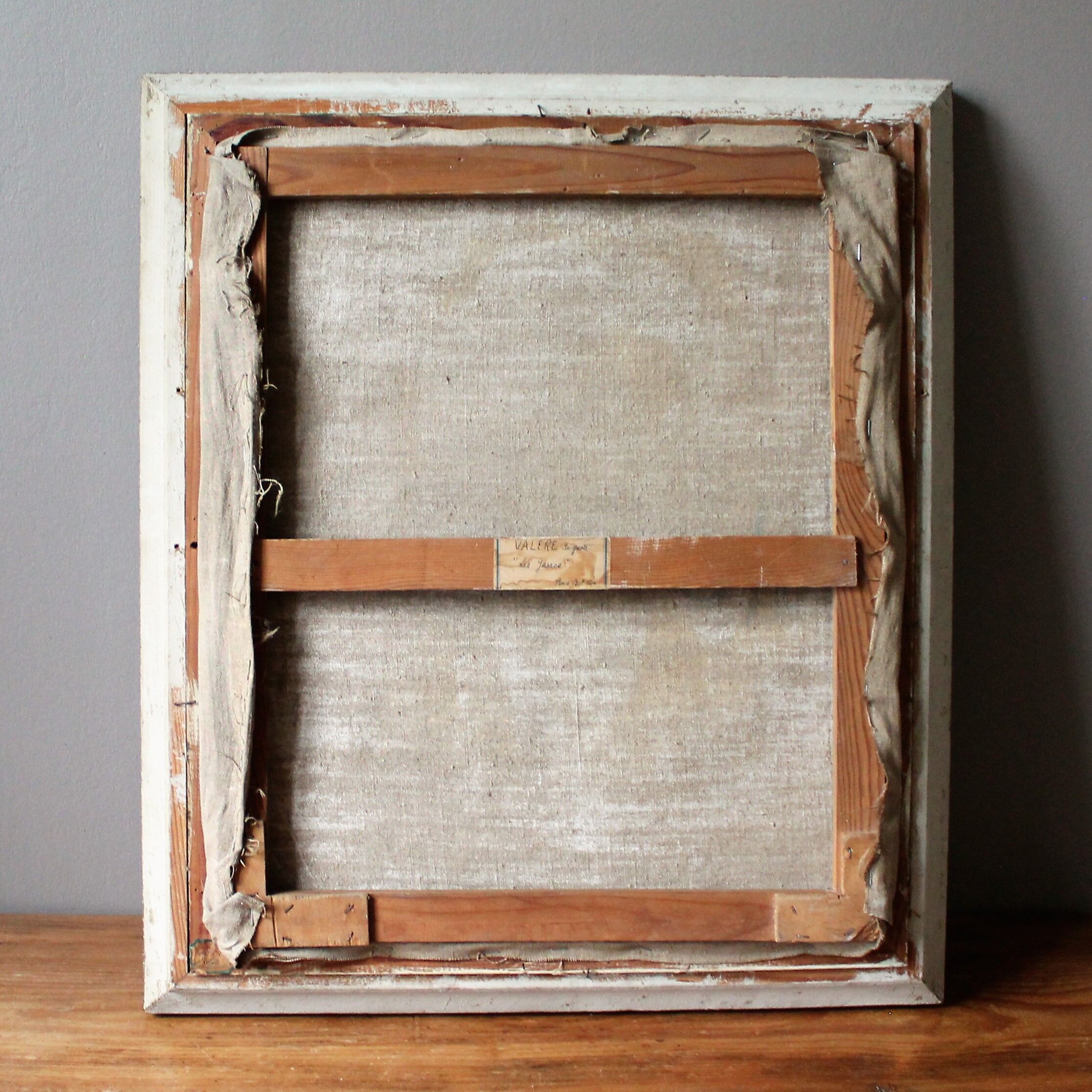 Oil portrait of Auguste Valère