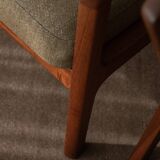 Vintage Senator Armchairs by Ole Wanscher for Cado Set of 2