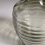 Art Deco Smoked Carafe