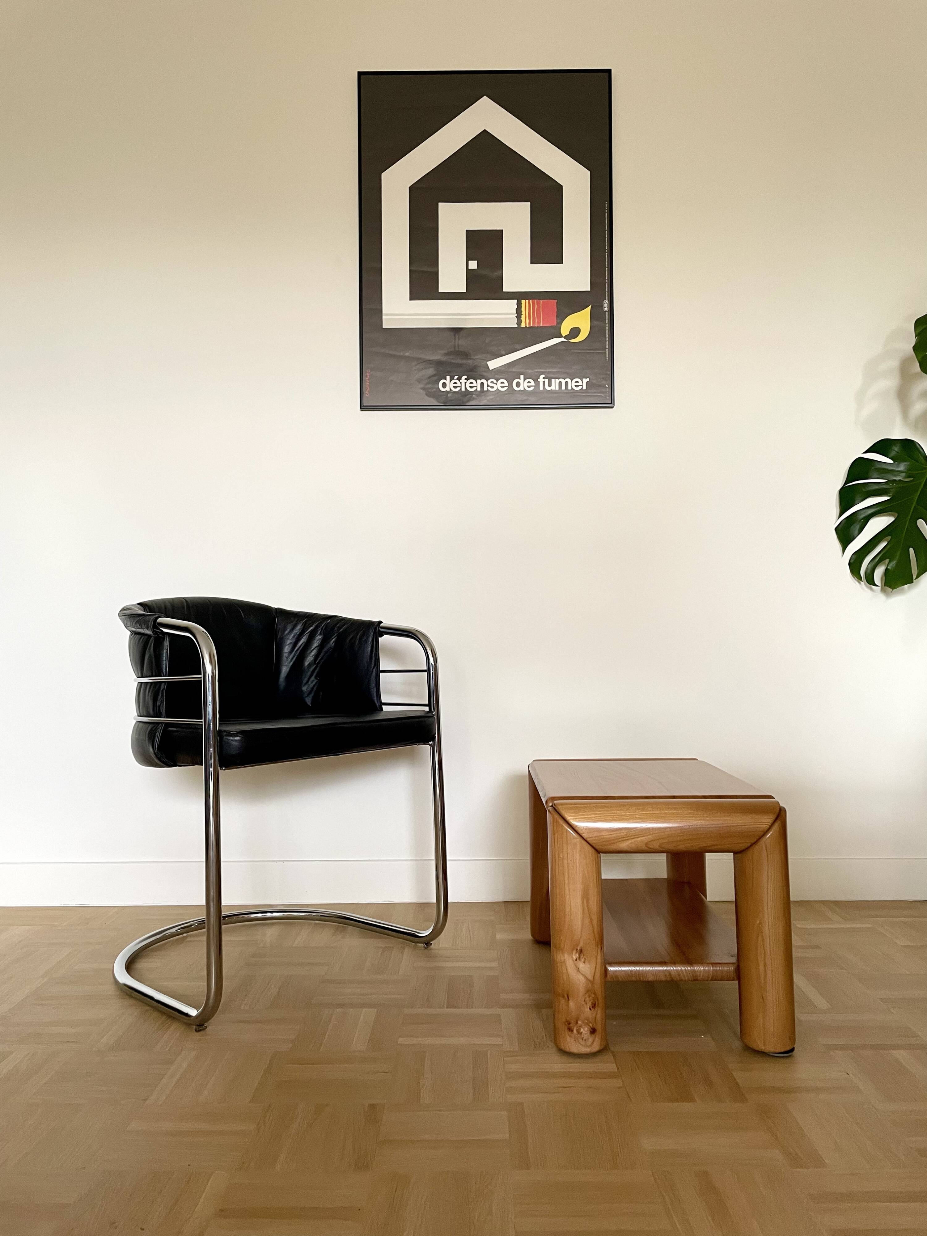 Chaise / fauteuil italien années 80