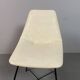 Augusto Bozzi ‘Aster’ Side Chair for Saporiti, Italy, 1950s – Cream Vinyl