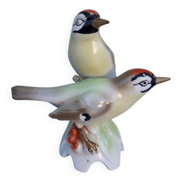 Oiseaux en porcelaine