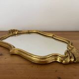 Miroir doré vintage