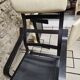 Fauteuil lounge et son ottoman cuir