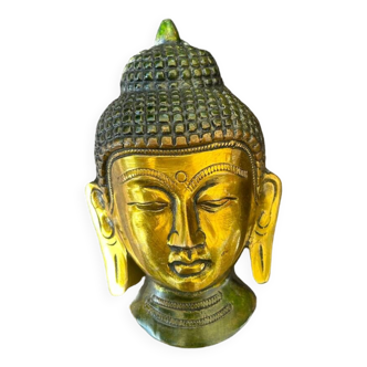 Bronze Buddha head