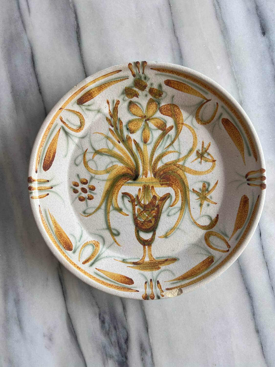 Keraluc Quimper Stoneware Dessert Plates