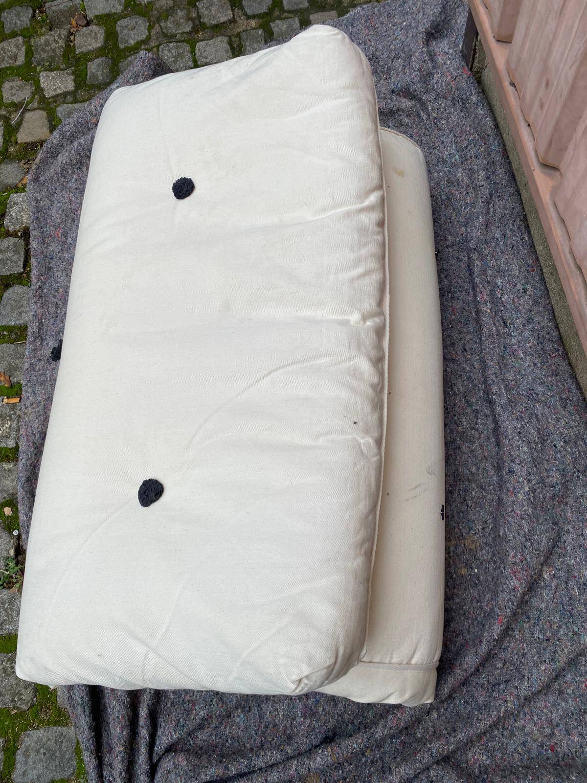 Canapé futon scandinave convertible lit une place 95x180cm