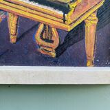 40's painting "The piano"