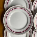 Set of 6 Gien plates