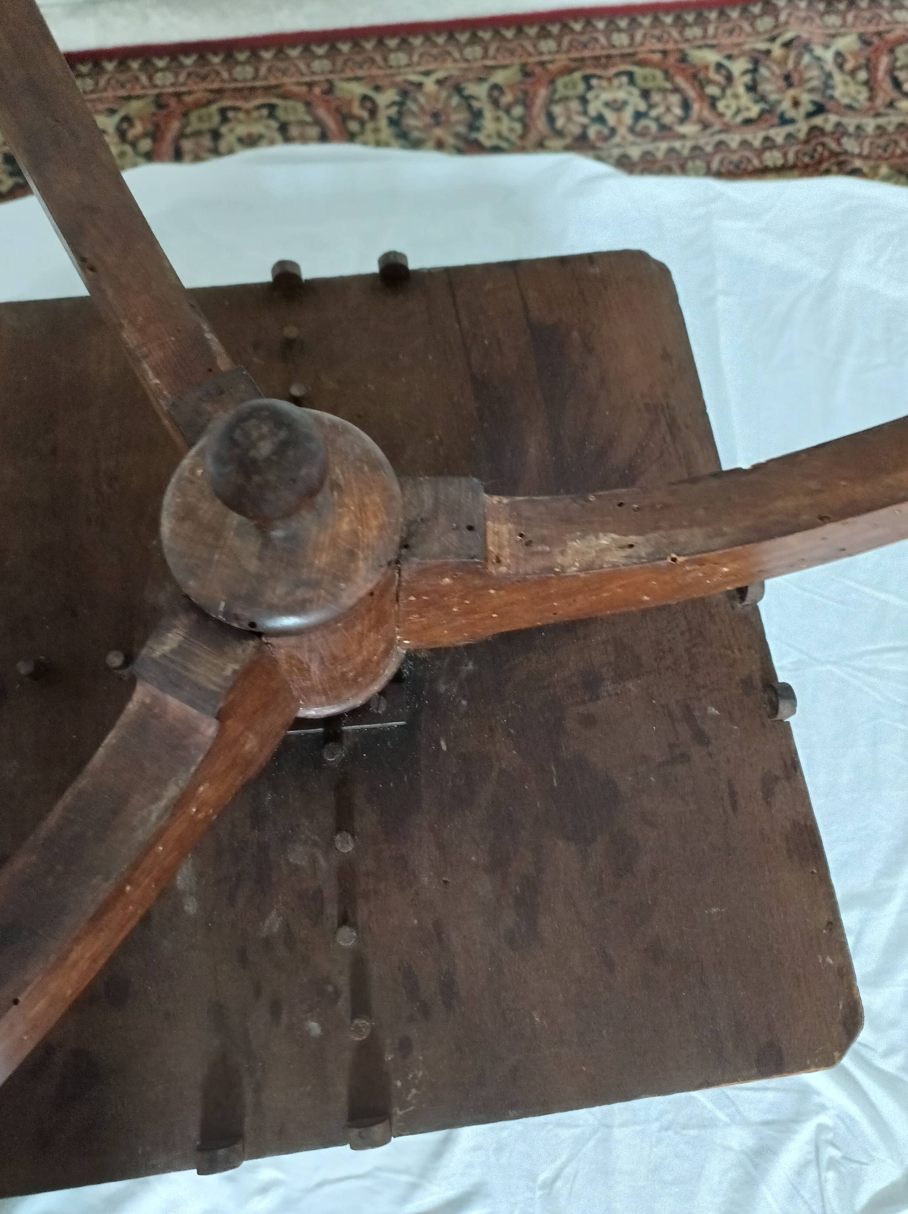 Art Nouveau style revolving bookcase