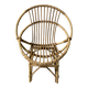 Fauteuil corbeille enfant en rotin