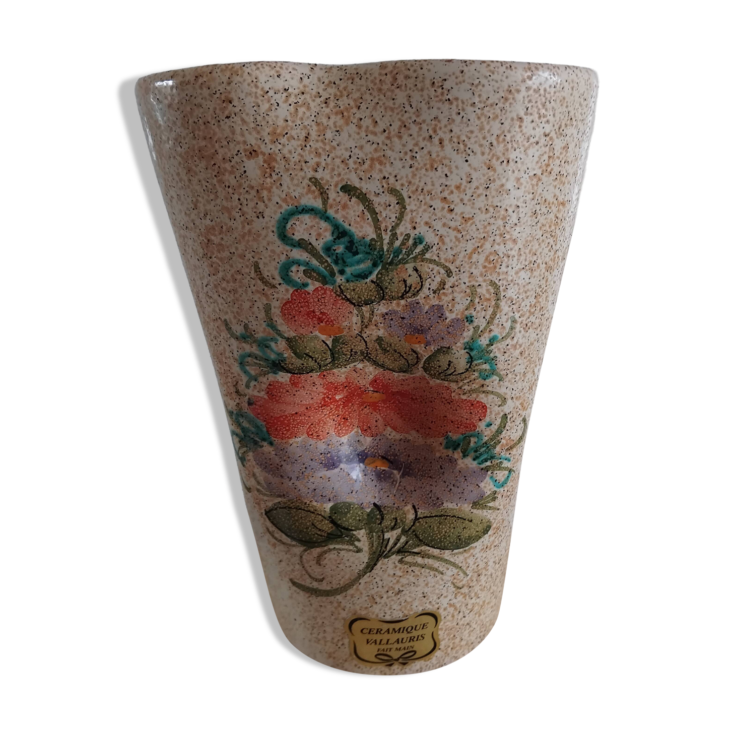 Provençal vase from Vallauris