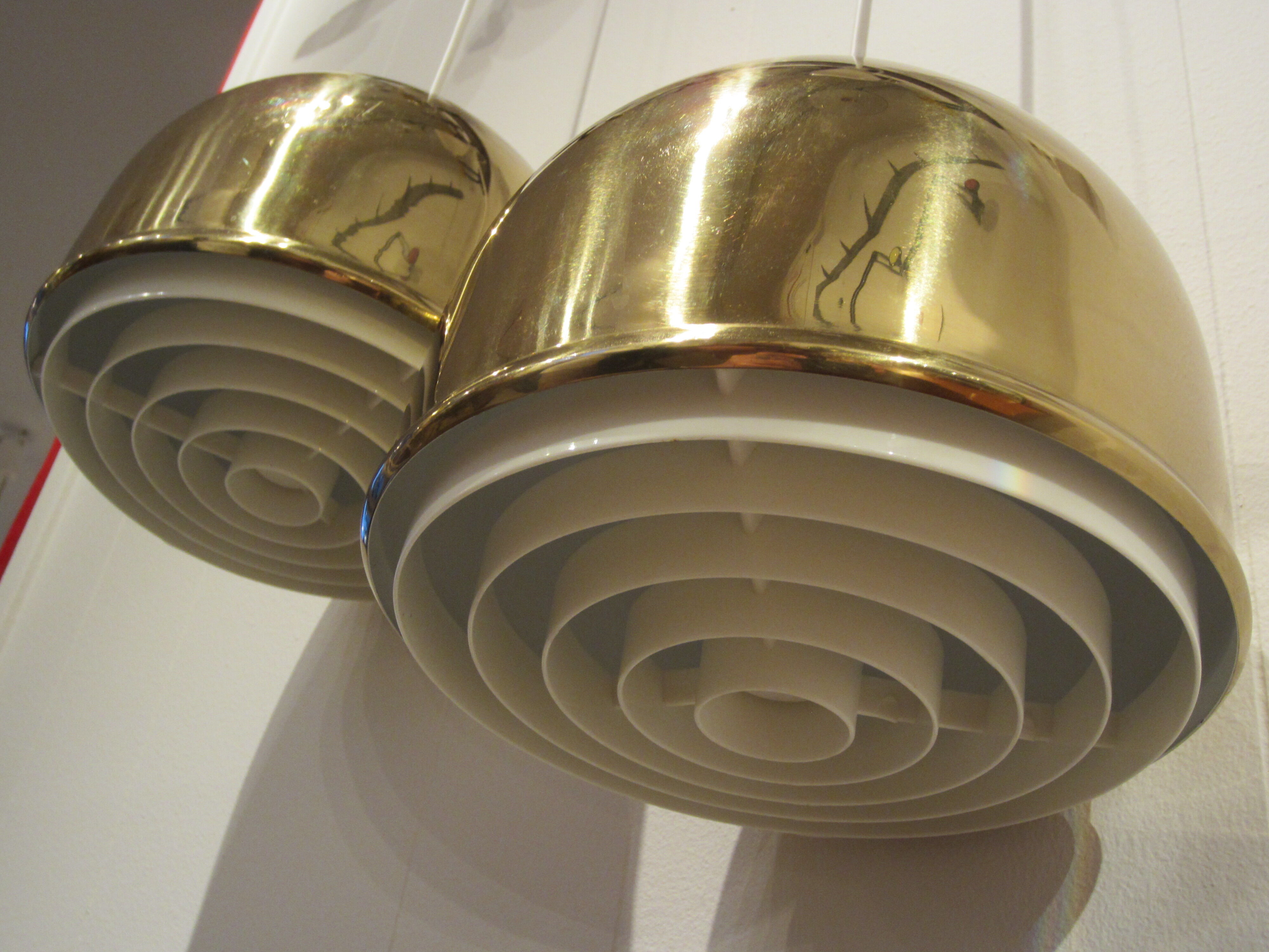 Paire de suspensions scandinaves par Eje Ahlgrens pour Bergboms