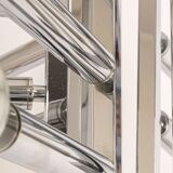 Large chrome Sputnik Atomium chandelier from the space age by Cosack, Germany, 1970s.