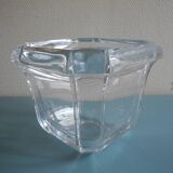 Antique vase cache pot vintage crystal decorative french crystal flower pot