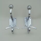 Duo of art deco patères