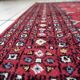 Vintage Uzbek Bukhara handmade rug 128 cm x 196cm 1950s - 1C1228
