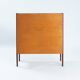 Kai Kristiansen model 63 desk teak secretaire with vanity mirror, 1960s