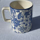 Tasse mug à décor de feuillage