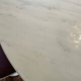 Saarinen table Knoll vintage 137 cm white marble