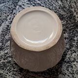 Vintage Art Nouveau ceramic with floral decoration.