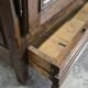 Small oak community cupboard