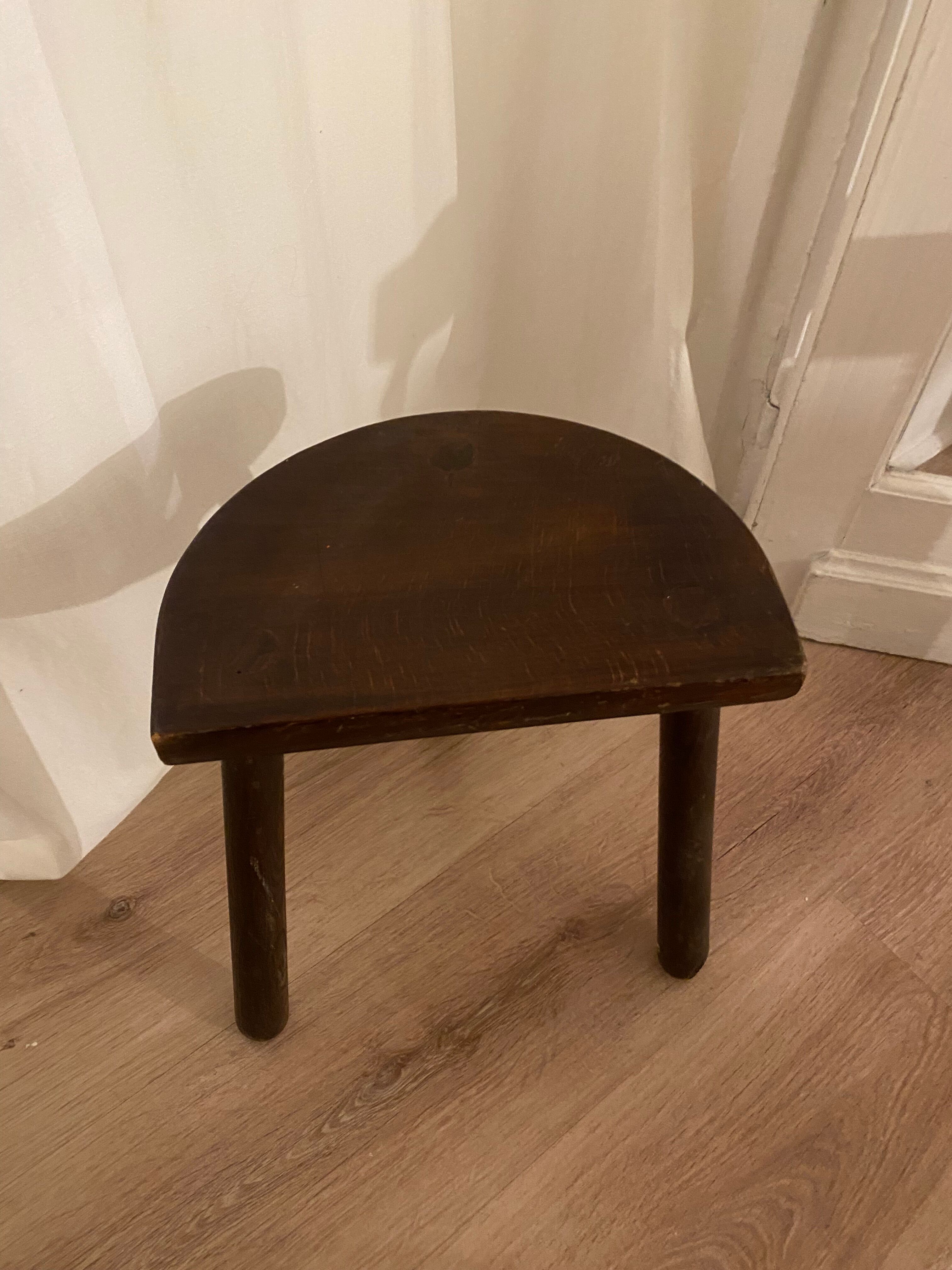 Vintage tripod stool